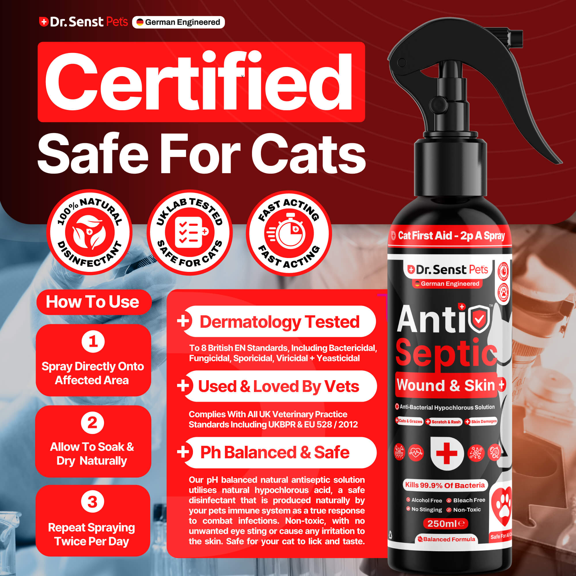 first aid spray for cats