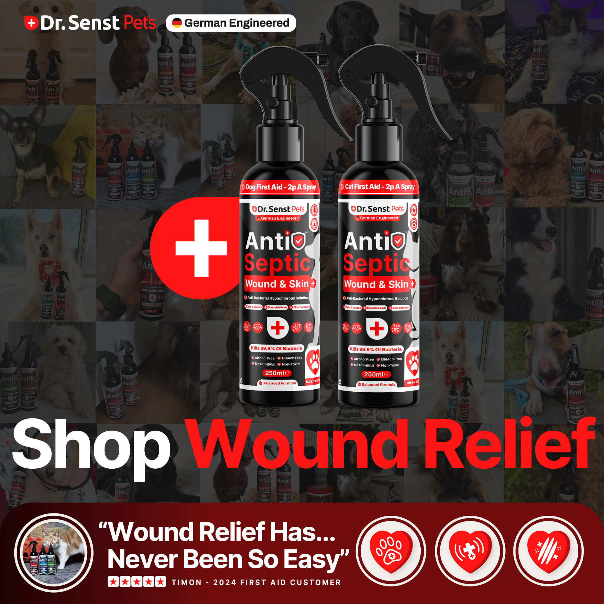 pet wound spray