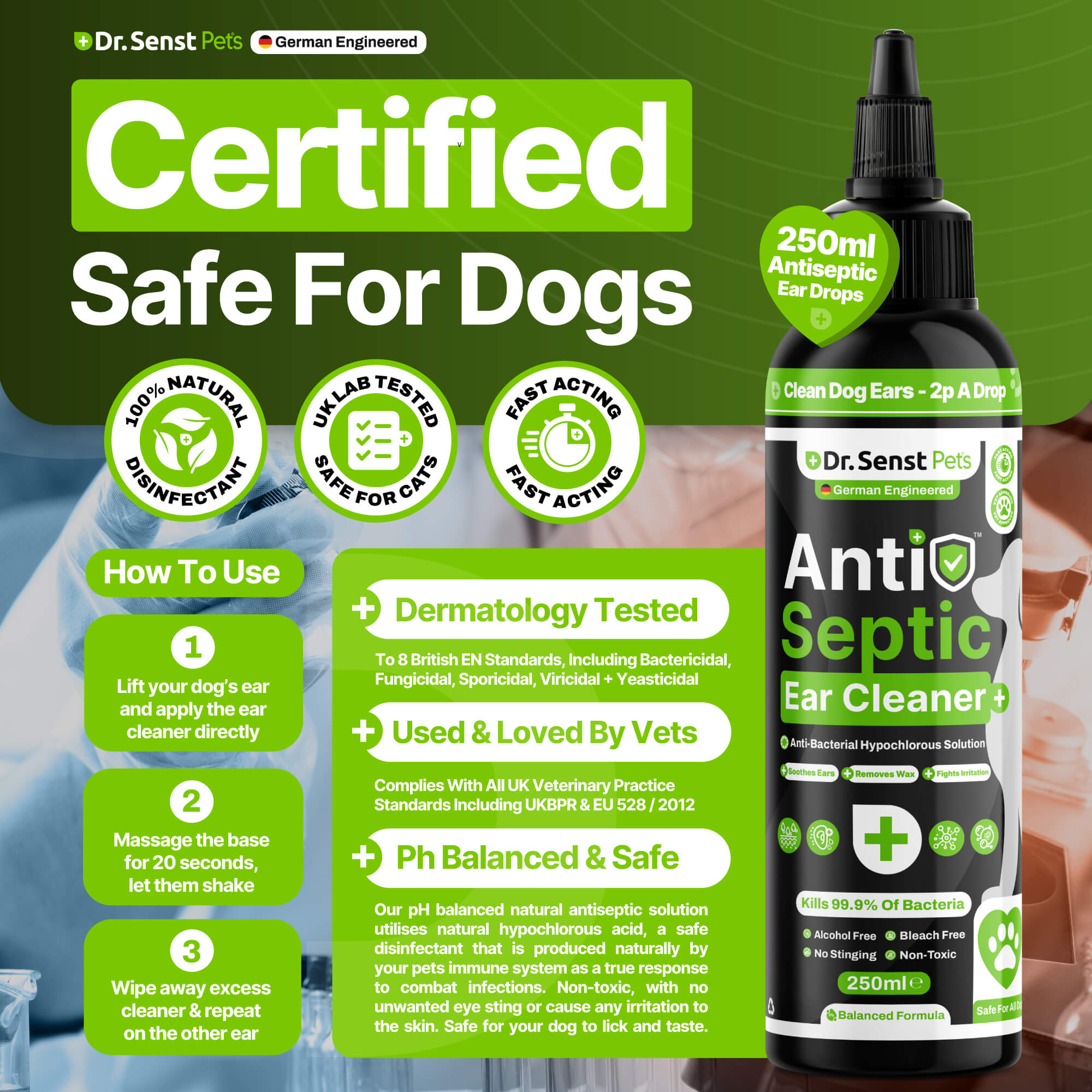 ear cleaner for dogs uk