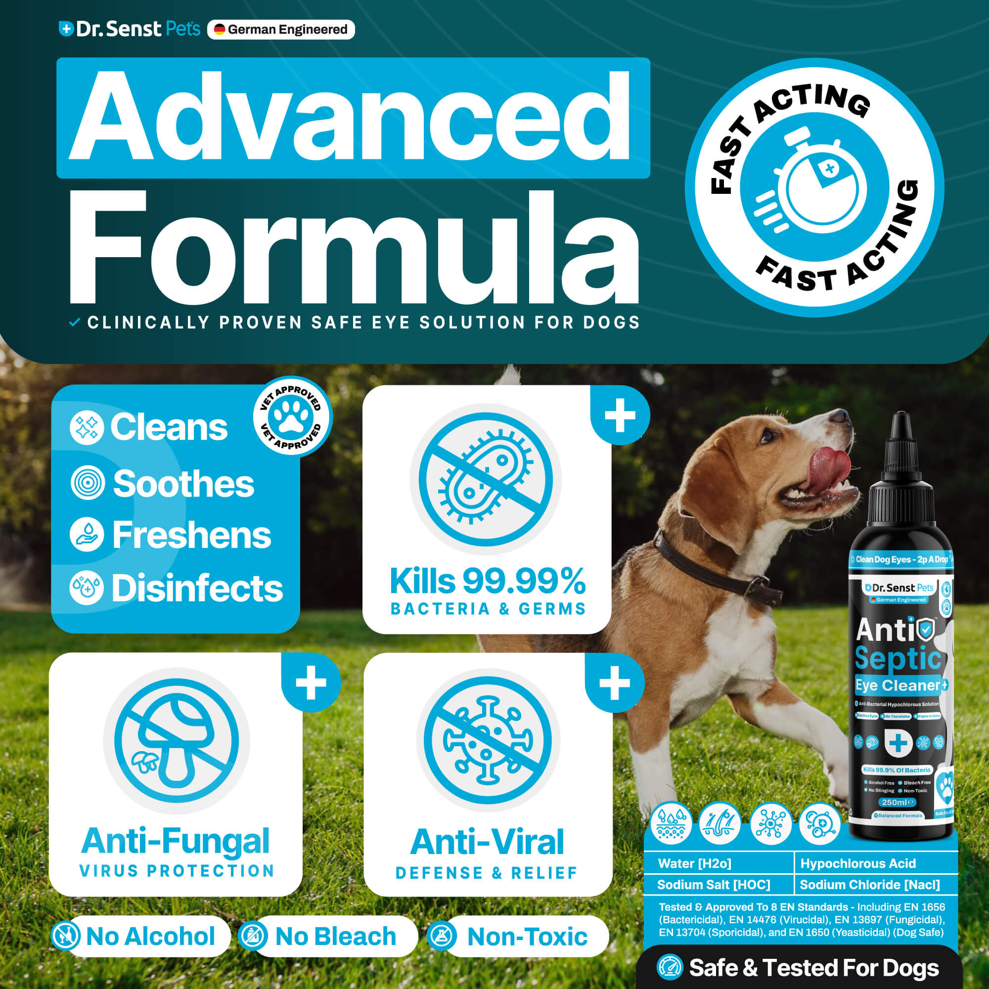 antiseptic eye drops for dogs