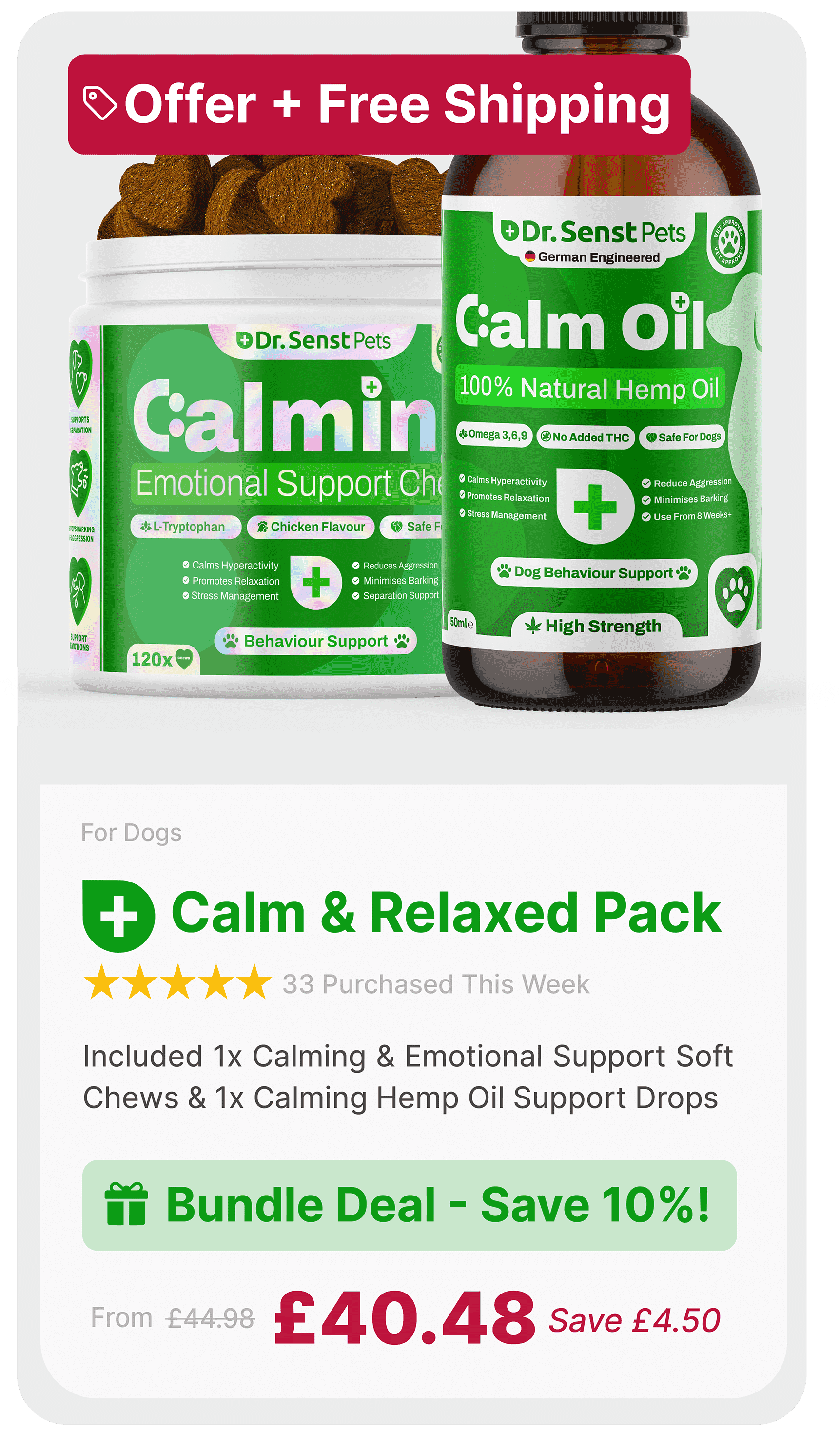 calm dog bundle