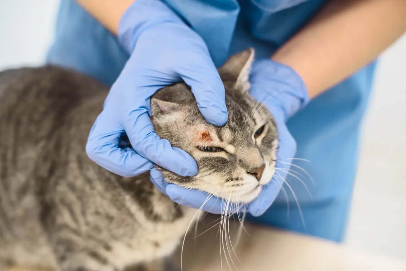 infected wound on cat uk