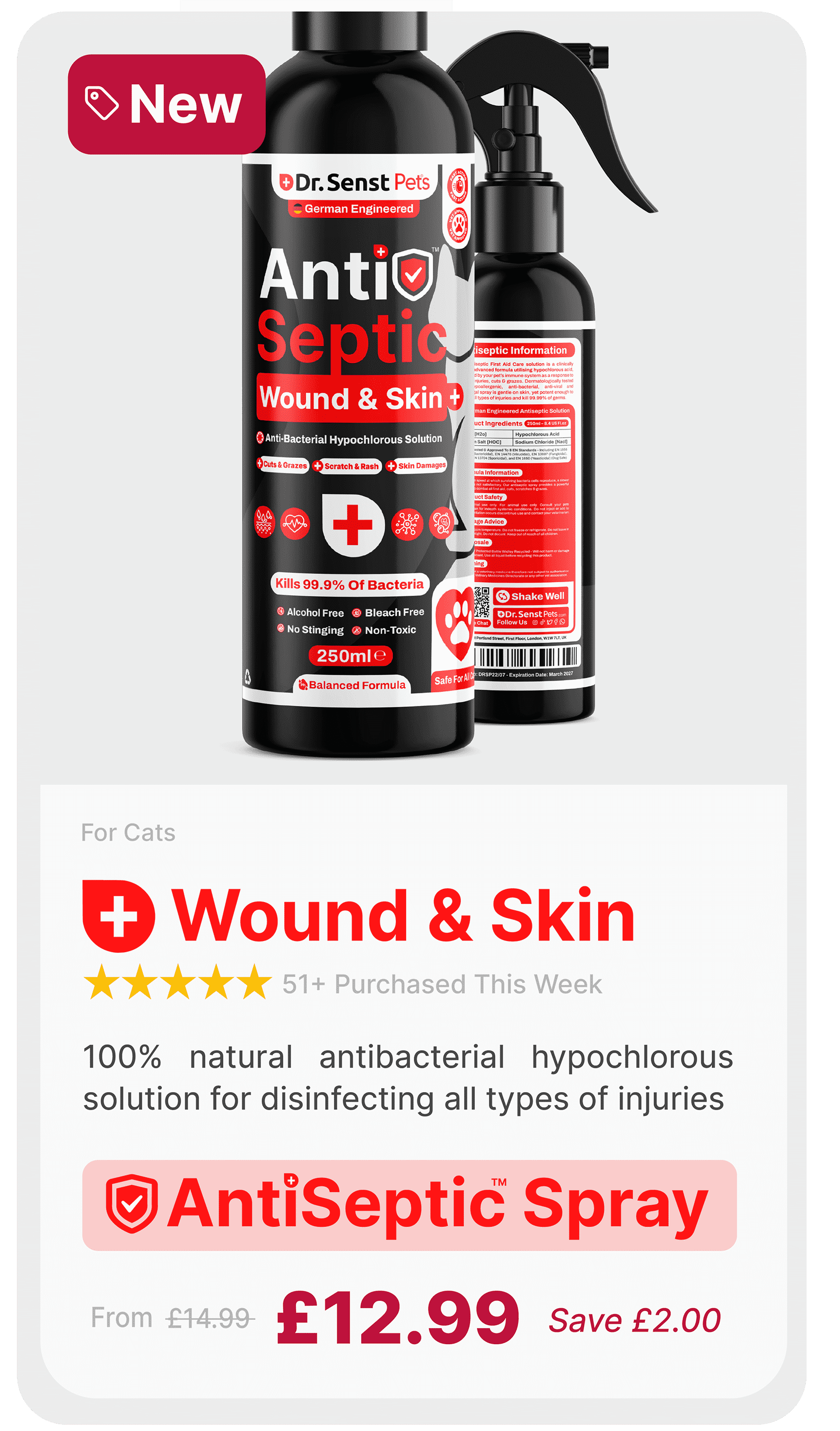 cat wound relief