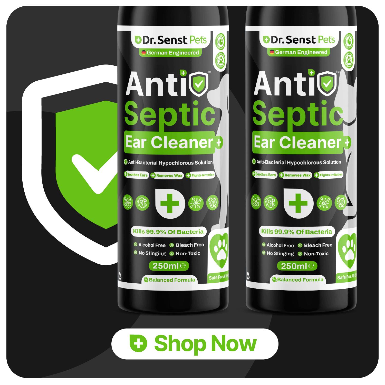 antiseptic cat ear cleaner