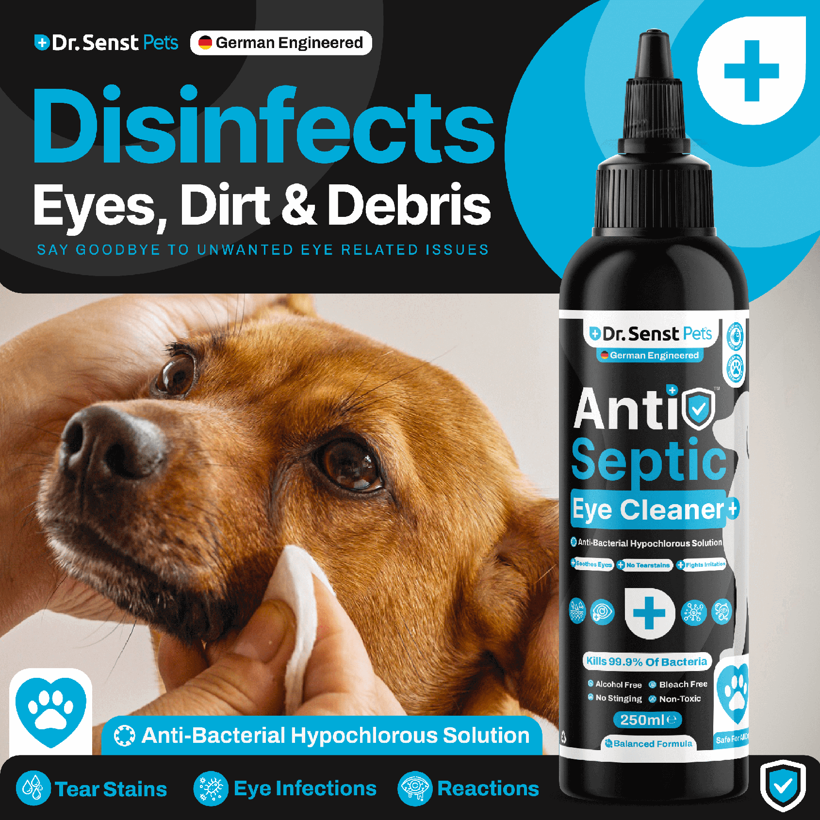 dog eye cleaner drops