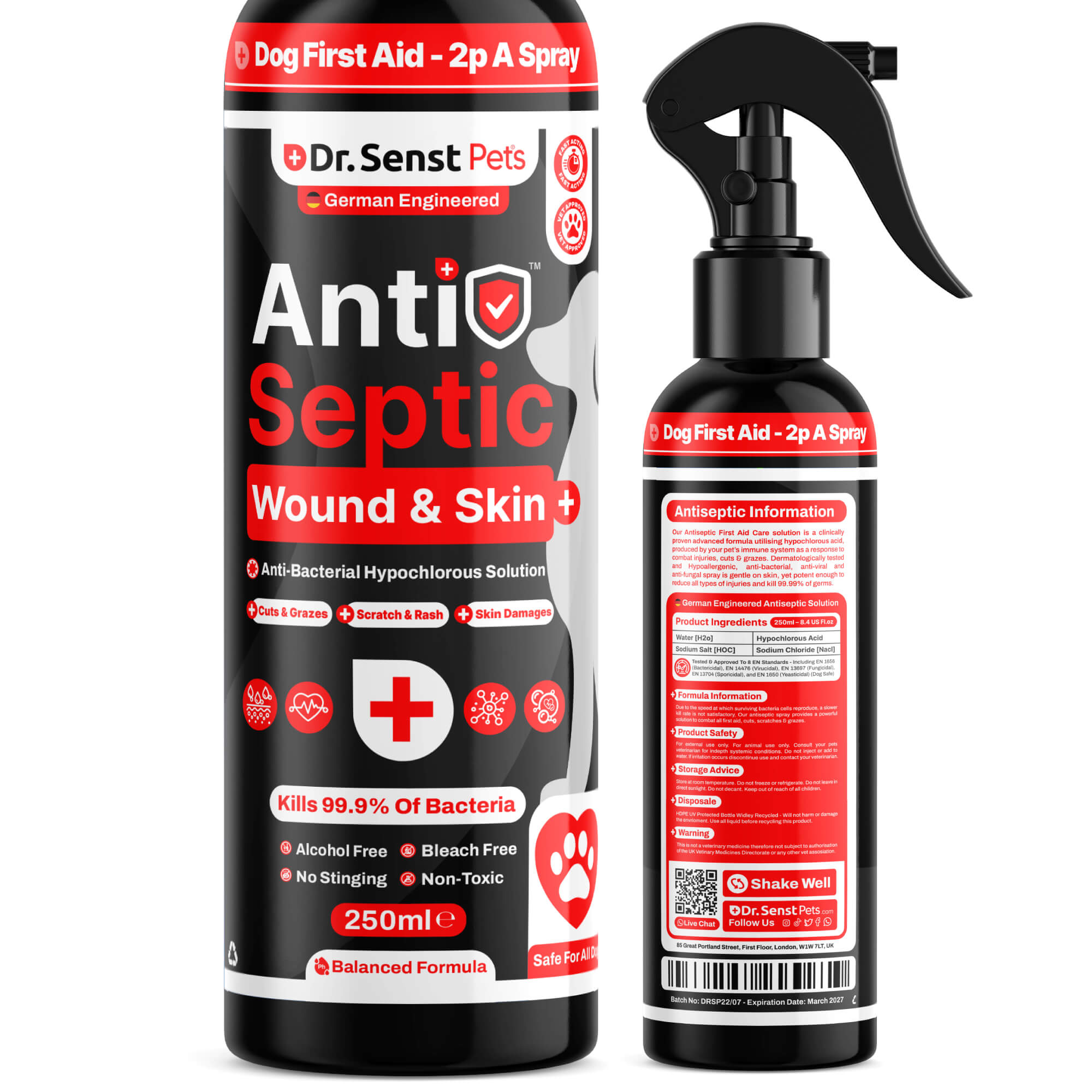 dog wound spray