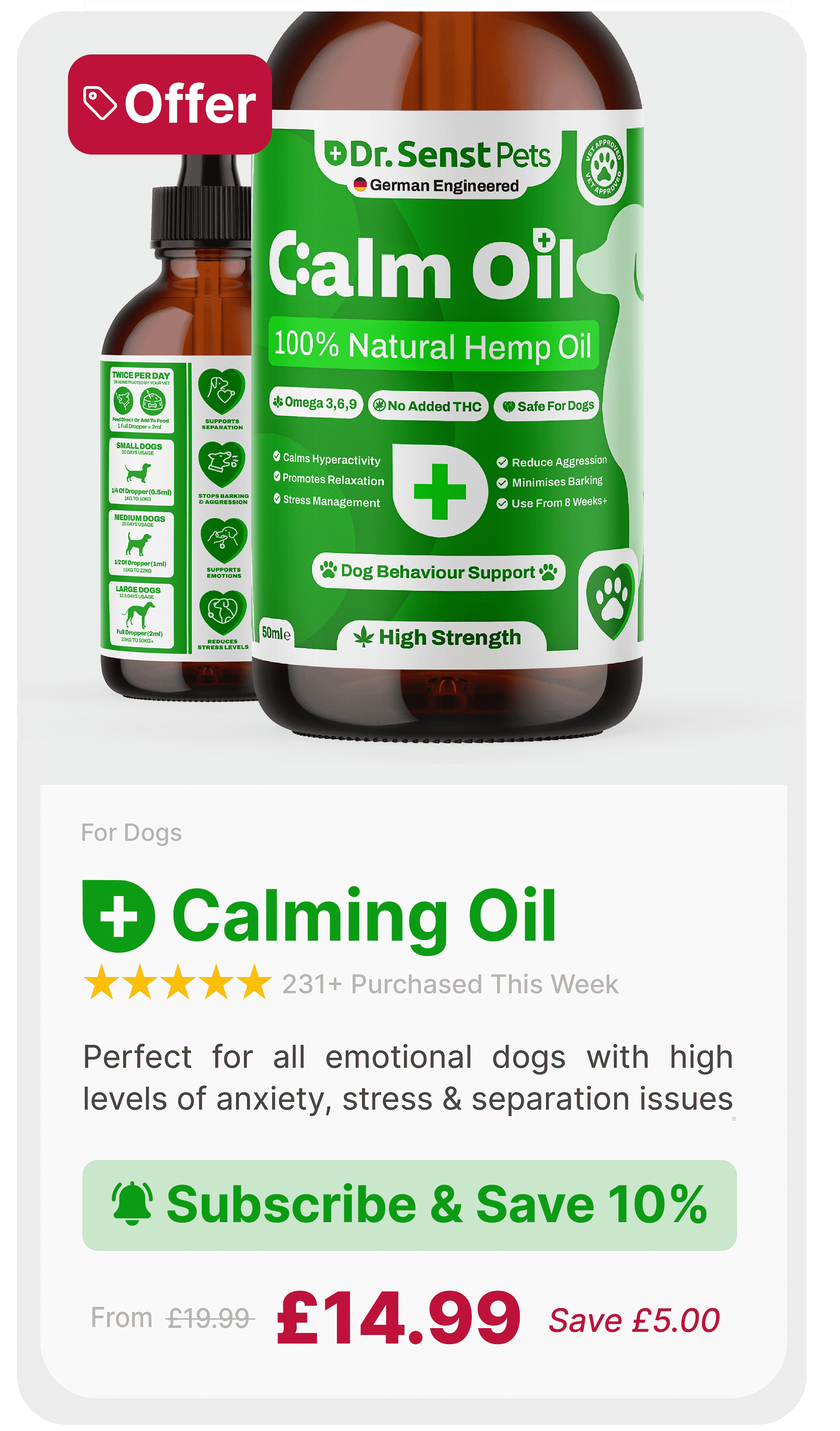 calming oil for dogs