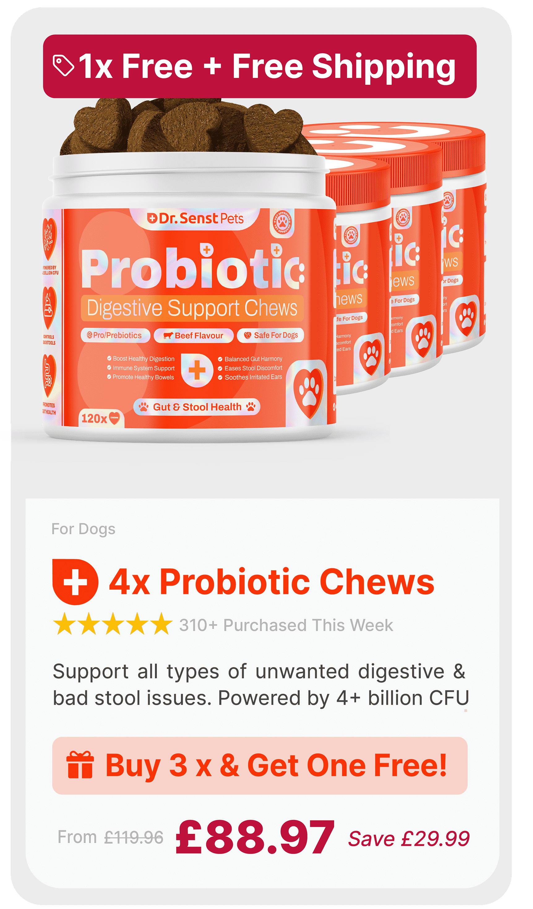 dog probiotics multi buy