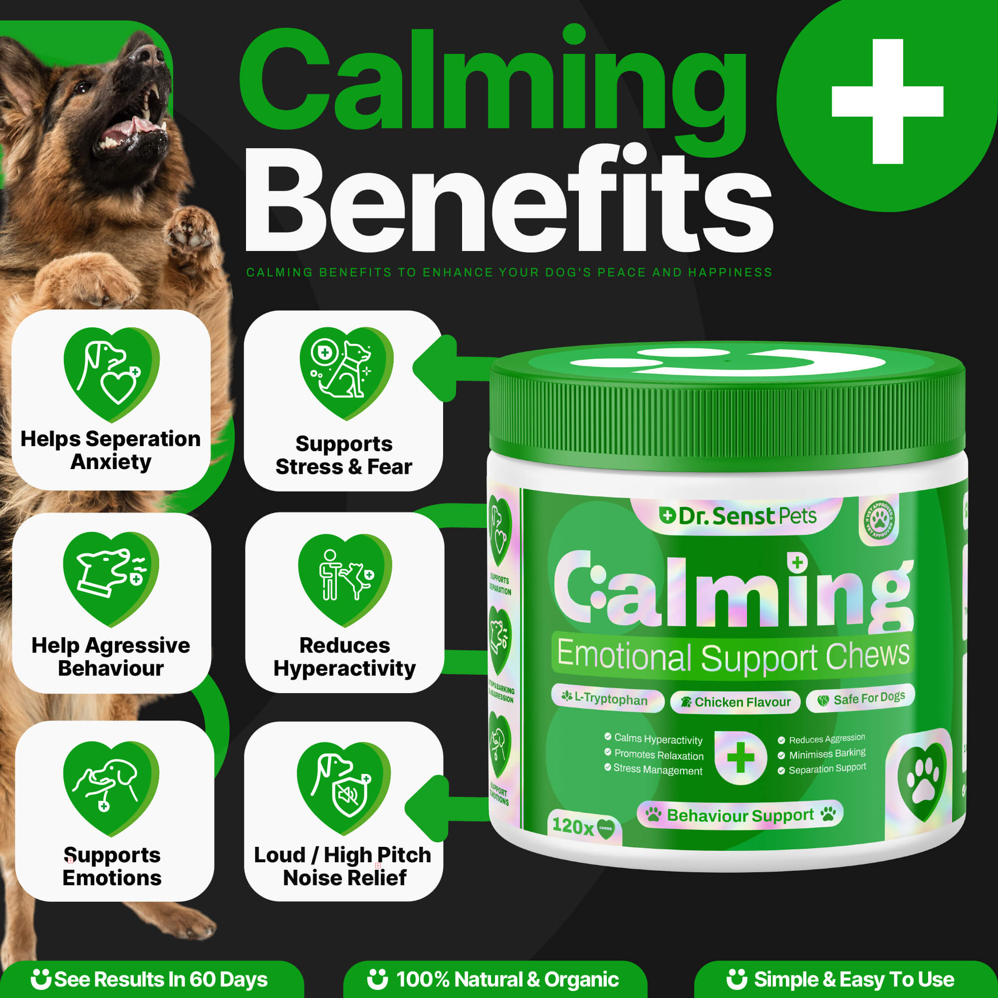 dog calming chew