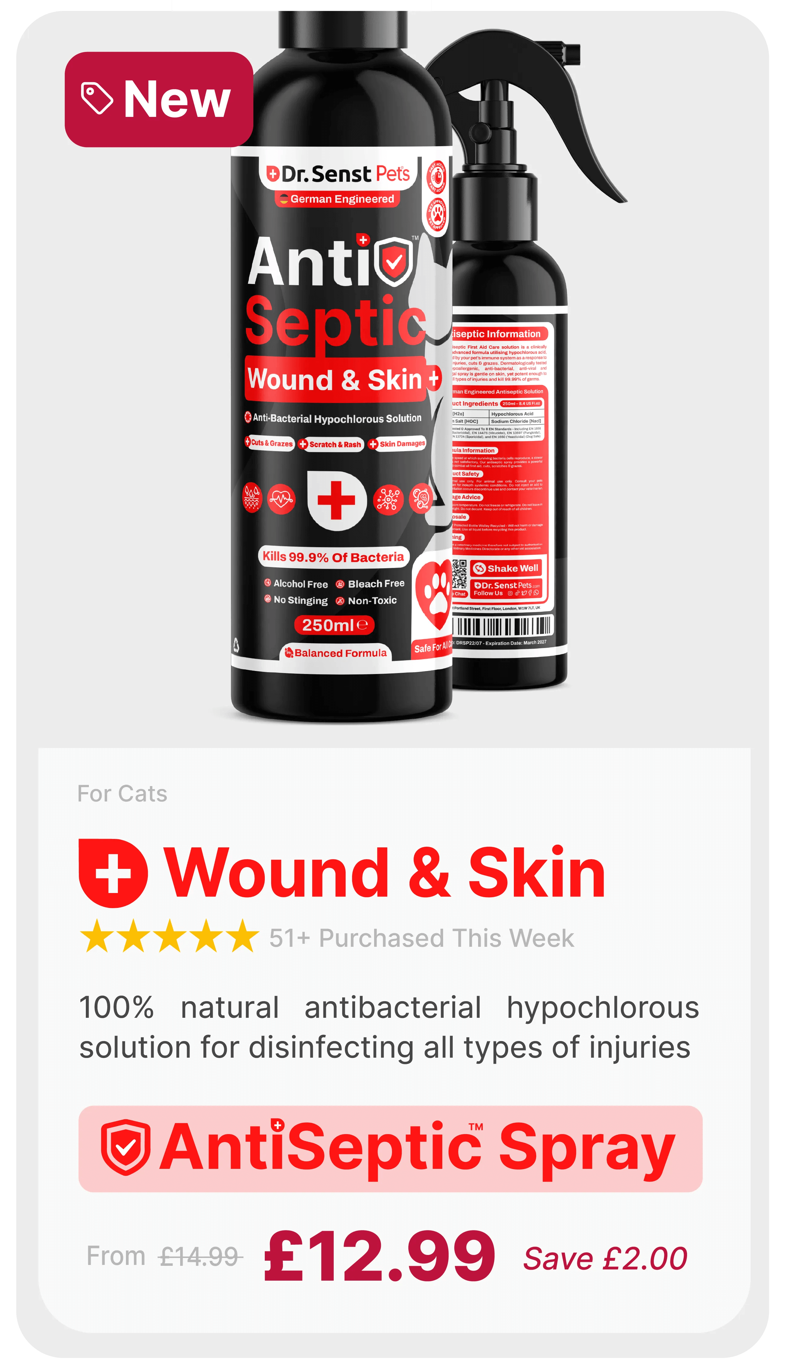 cat wound relief