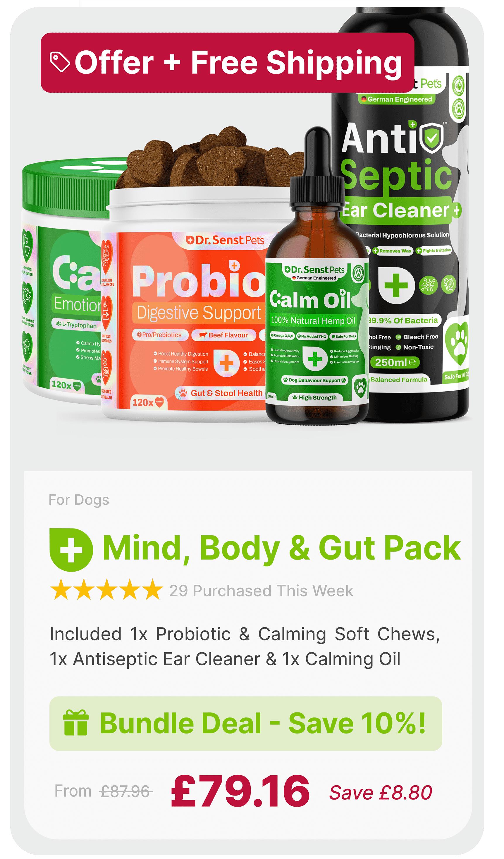 dog mind body and gut